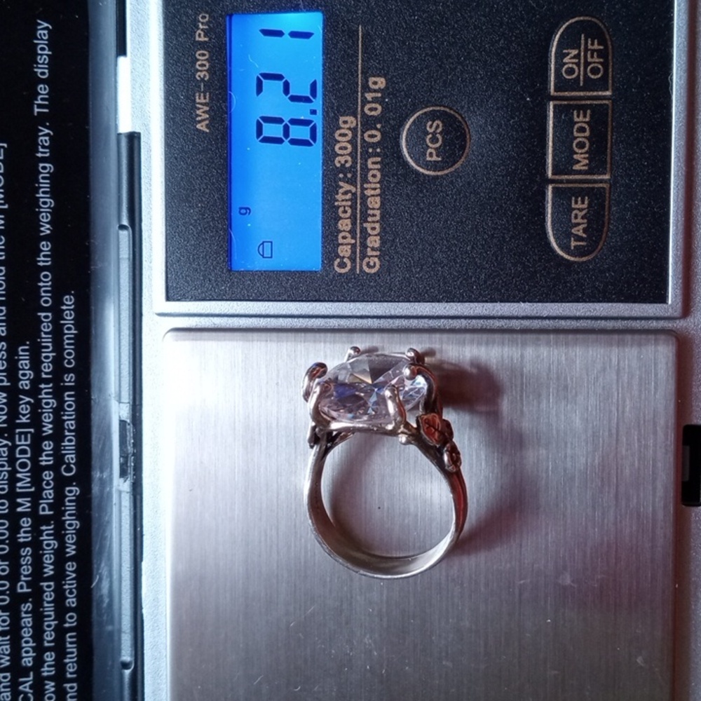 925 Silver Elegant Statement Women's Ring - image 8